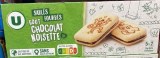 Sablés Fourrés Goût Chocolat Noisette 5 x 2 Sachets Fraicheur