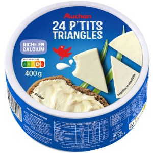 Triangles Fromage Fondu X 24 Portions