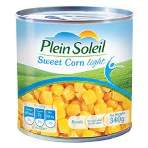 Plein Soleil Maïs Sans Sucre 340 G