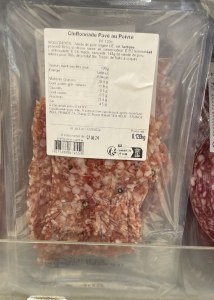 Chiffonnade Pavé Au Poivre 0,120 KG