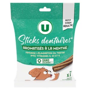 Sticks Dentaires Aromatisés A La Menthe
