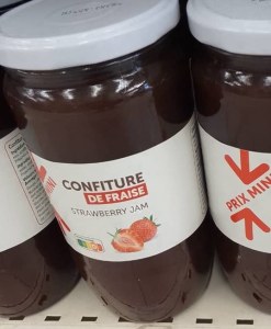 Confiture Extra De Fraise Strawberry 1 KG