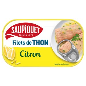 Saupiquet Filets De Thon Citron
