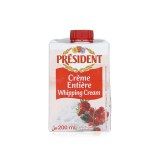 Présidents Whipping Crean Crème Entière 200 ML