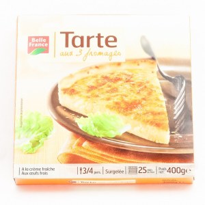 Tarte 3 Fromages 400 G