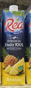 Jus d'Ananas Rea 1 L