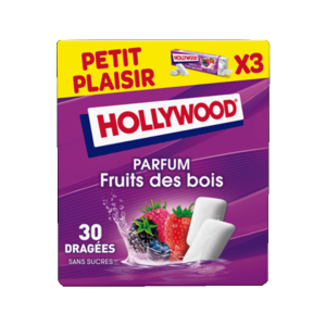 Hollywood Parfum Fruits Des Bois 30 Dragées