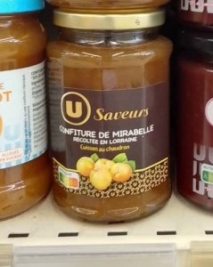 Saveurs Confiture De Mirabelle