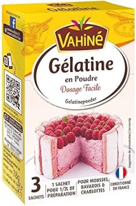 Vahiné Gélatine En Poudre Dosage Facile 3 Sachet