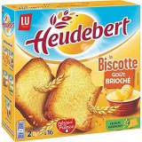 Biscotte Pain Grillé Goût Brioché 2 x 16