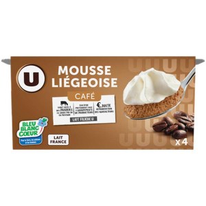 Mousse Liegeoise Café X 4