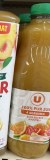 Pur Jus 4 Argrumes sans sucres ajouté 1 L
