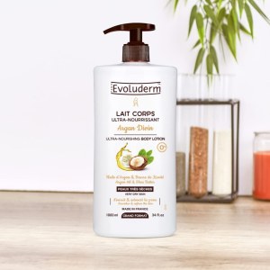 Evoluderm Lait Corps Ultra-Nourrissant Argan Divin 1000 ML