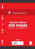 Feuilles Simples 200 Pages 21 x 29,7 CM