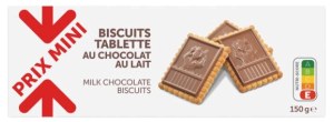 Biscuits Tablette Au Chocolat 150 G