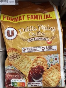Petits Pains Grillés Au Froment