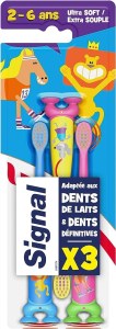 Brosses A Dents Signal Dents De Laits x 3