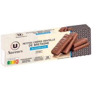 Petites Crêpes Dentelle De Bretagne 20 Biscuits