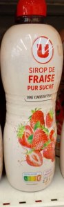 Sirop De Fraise Pur Sucre 1,3 L