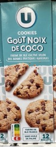 Cookies Goût Noix De Coco 12 Biscuits