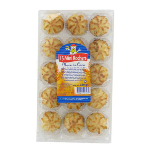 15 Mini Rochers Noix De Coco 250 G