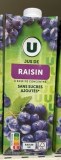 Jus de Raisin sans sucres ajouté 1 L