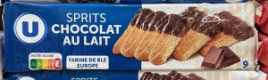 Sprits Chocots Au Lait 9 Biscuits