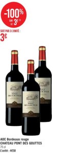 Chateau Du Pont Des Goutes Bordeau 75 CL