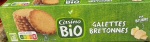 Galettes Bretonnes Biscuits 125 G