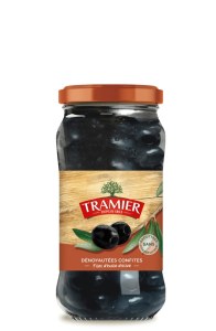 Olives Noire Dénoyautées Confites 250 G