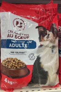 Croquettes Au Bœuf Pour Chein Adulte Sans Colorant 4 KG