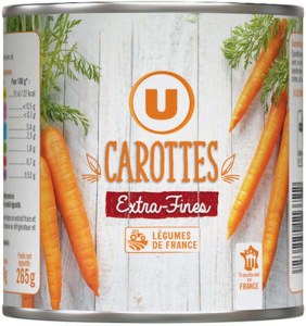 Carottes Extra-Fins 265 G