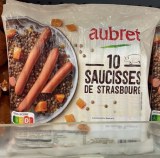 10 Saucisson Stras Knacks 350 G