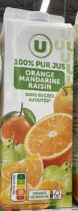 Pur Jus Orange Mandarine Raisin 2 L