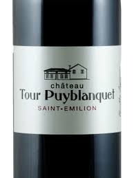 Chateau Tour Puyblanquet, sain Emilion 75 CL