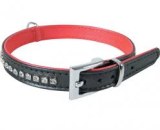 Collier Cuir Noir 30 CM