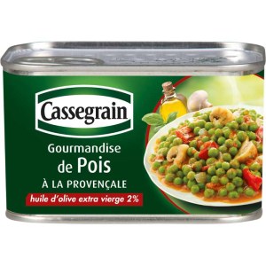 Cassegrain gourmandise de pois à la provinçale 375 G