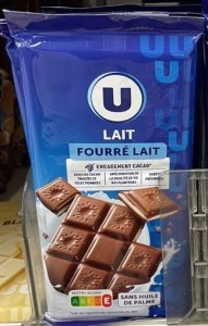 Chocolat lait Fourré