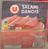 Salami Danois 20 Tranches 200 G