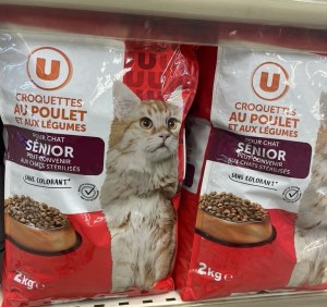 Croquettes Aux Poulet Et Aux Légumes Pour Chat Senior 2 KG