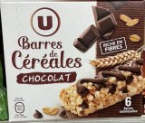 Barres De Cereale Chocolat 6 Barres Individuelles