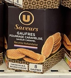 Gaufres Fourrage Caramélisé 8 Gaufres