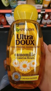 Shampooing Camomille Et Miel Cheveux