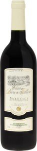 Chateau Baron Fillon Bordeaux Vin Biologique 75 CL