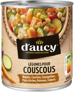D'aucy légumes pour couscous 800 G