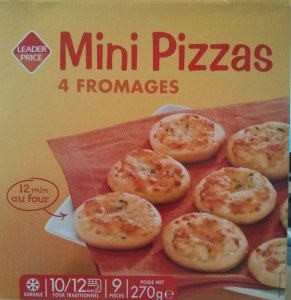 Mini Pizza Fromage