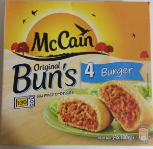 Mc Can Bun's x 4
