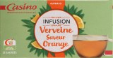Infusion Verveine Saveur Orange 25 Sachets