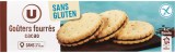 Goûters Fourrés Cacao 4 x 2 Biscuits