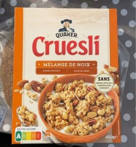 Quaker Cruesli Mélange De Noix 450 G